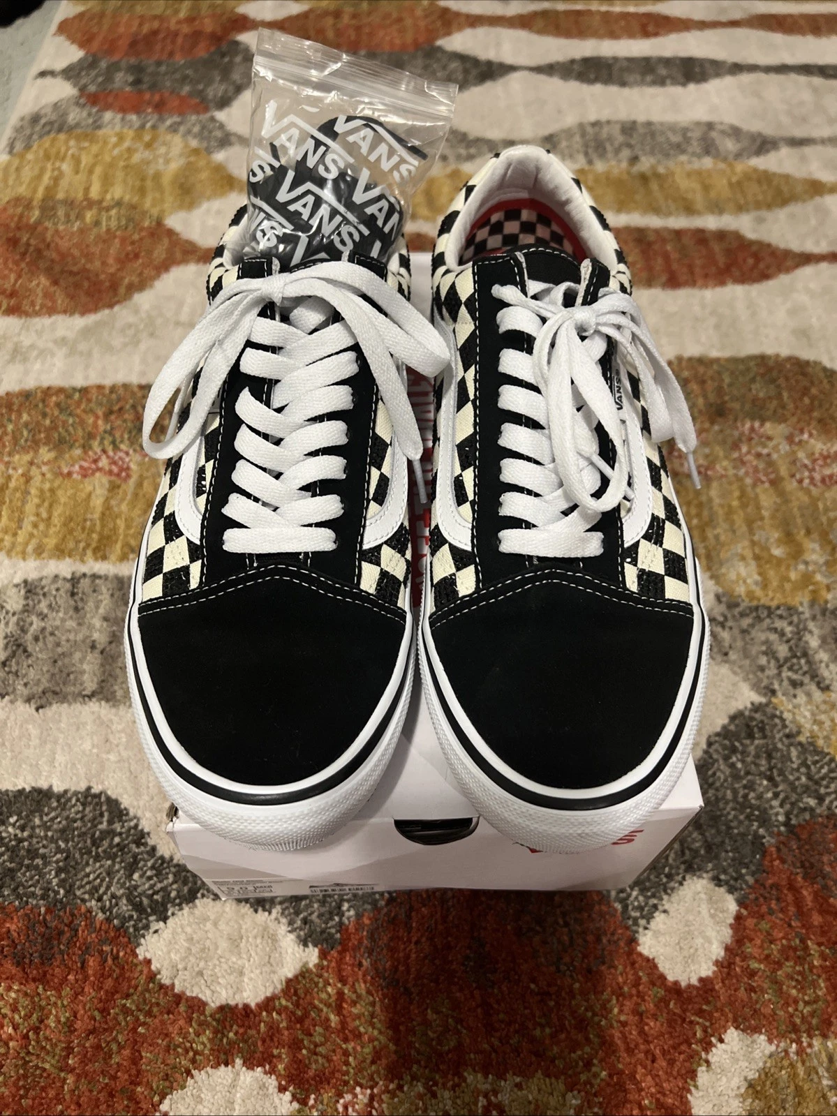 Supreme Vans Swarovski damier noir taille 9