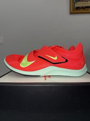 Nike Zoom Rival Jump Elite Red Track & Field Spikes + Wrench & Extra Spikes