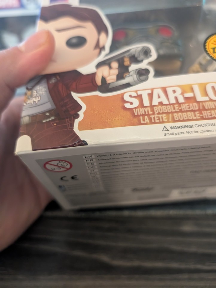 FUNKO POP! Star-Lord N°198 - Les Gardiens De La Galaxie 2 - Version CHASE - Occasion
