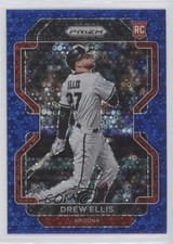 2022 Panini Prizm Tier II Blue Donut Circle Prizm 11/199 Drew Ellis #195 0g03