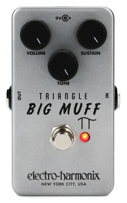 Electro-Harmonix Triangle Big Muff Reissued Fuzz Pedal
