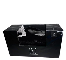 INC International Concepts Plush Bow Clog Slippers, Black X-Large 11-12