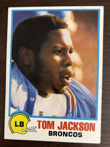 Tom Jackson #8 1978 Topps Holsum card