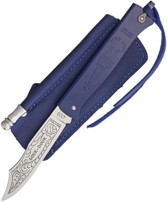 Douk-Douk Folder Blue Folding Knife 3.13 in Blade