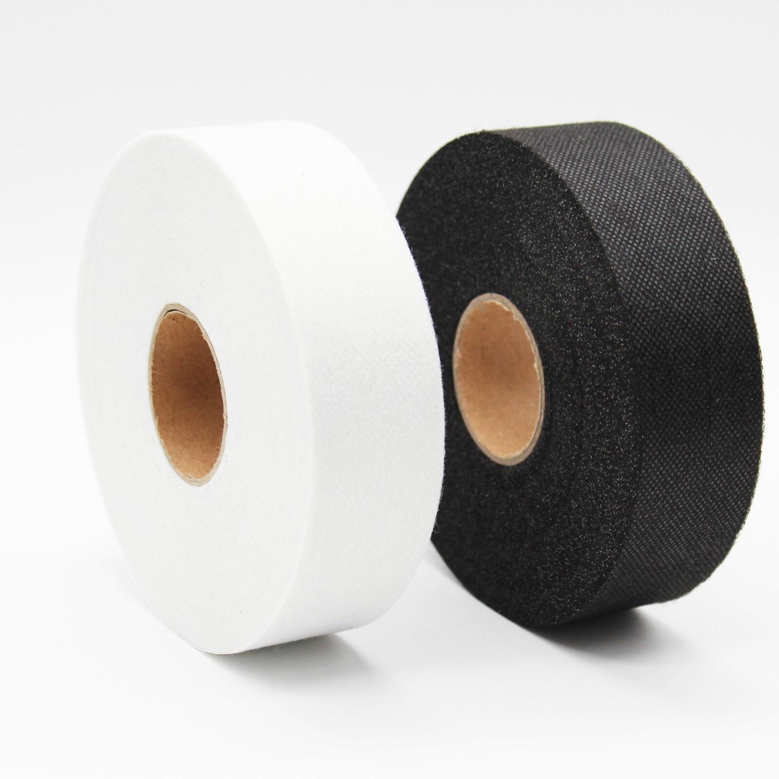 Cinta de Tela Termoadhesiva Entretela 100Metros x 33mm Fliselina Fusible, Blanco