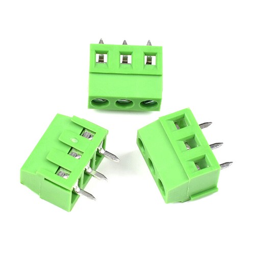 2P 3P PCB Terminal Block Mount Screw Connector Copper 3.81/2.54/5.0/5.08mm Pitch - Picture 2 of 7
