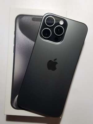 Buy Apple iPhone 15 Pro Max - 256 GB - Black Titanium (AT&T