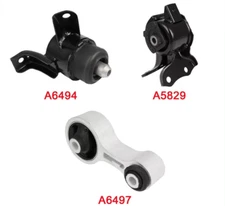 Engine Motor Transmission Mount 3 Set Kit For Mazda 6 2003-2008 2.3L A6497 A6494