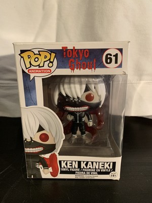 Funko Pop Animation Tokyo Ghoul Ken Kaneki Vinyl Figure 6371 w// Protector