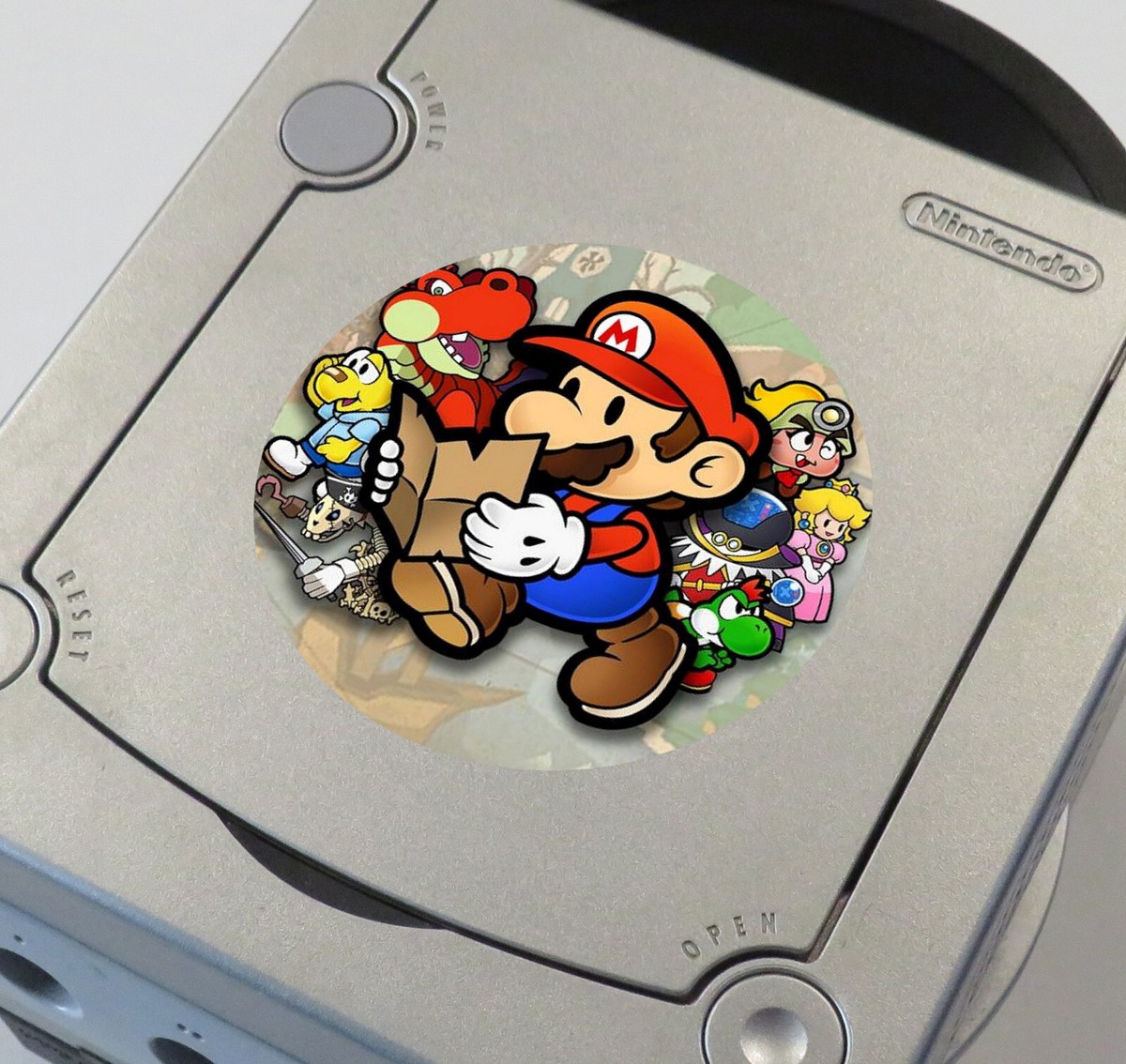 Custom Nintendo GameCube Console Jewel Stickers - 200+ Designs