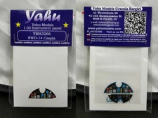 Yahu 1/32 RWD 14 Czapla Instrument Panel for Lukgraph kits