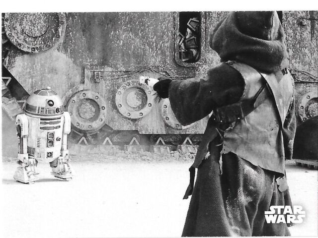 2018 Topps Star Wars Black & White A New Hope #19 Calming Down Artoo | eBay
