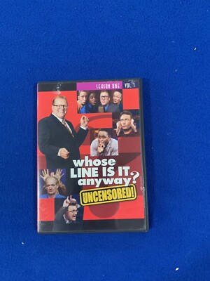 Whose Line is it Anyway - Season 1, Volume 1 (DVD, 2006, Uncensored) (VERY GOOD)