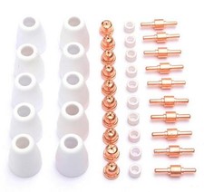 New 40Pcs PT-31 Consumables Kits For Plasma Cutter CUT40/50/60P 520 Kits-