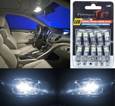 Led 3030 Light White 5000k 912 Ten Bulbs Interior Dome Replacement Upgrade Stock