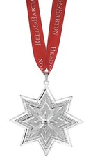 Reed  Barton 2022 Annual Star Ornament, Sterling Silver New in Box