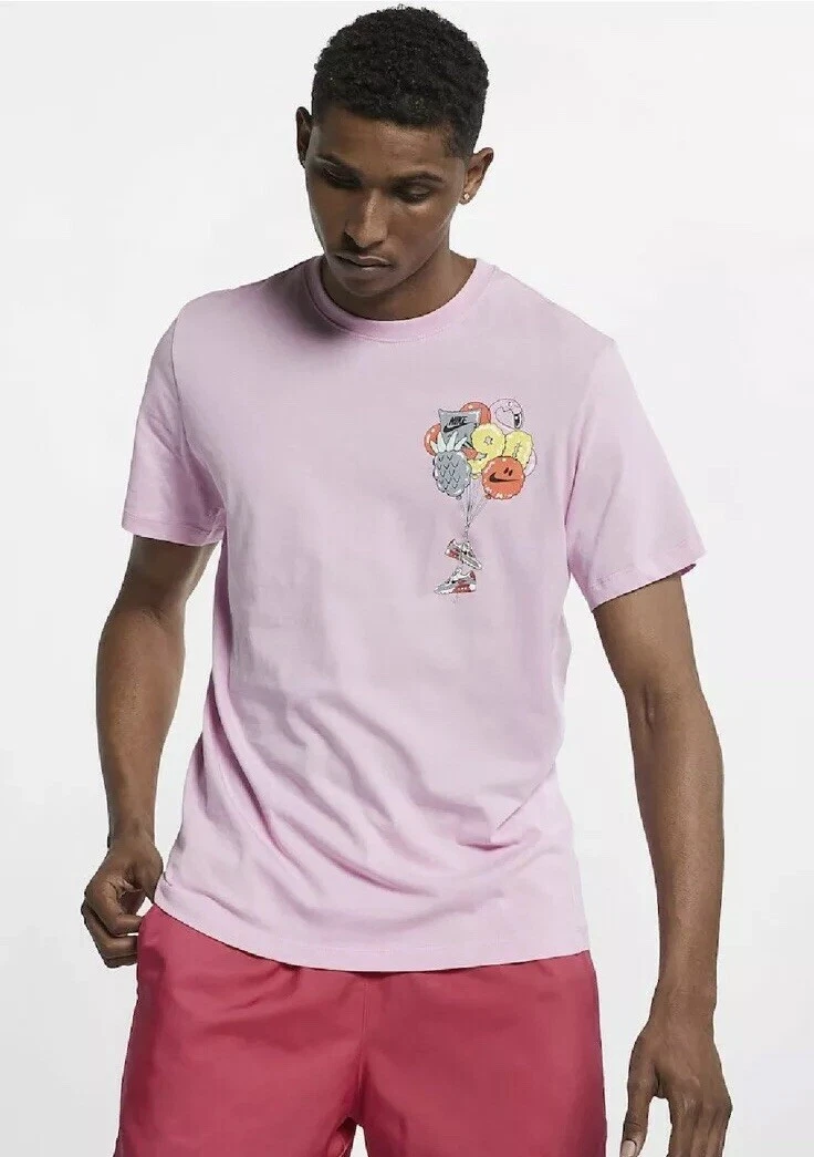 Pink nike air max hotsell shirt