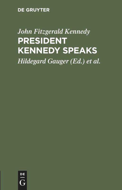 Thumbnail - President Kennedy Speaks, John Fitzgerald Kennedy