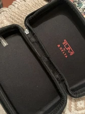 TUMI DELTA Small Travel Multi-pose Amenity Kit Cosmetic Toiletry Case Empty