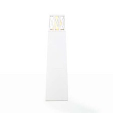 Camino a Bioetanolo da Giardino Vulcano Bianco 40x40x145 cm DF94795 Divina Fire