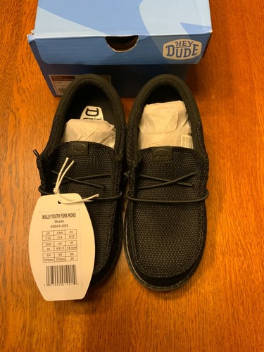 Hey Dude Wally Youth Funk Mono Shoes, Style# 40045-0XS, Size C12, Shade - 第 7/17 張圖片