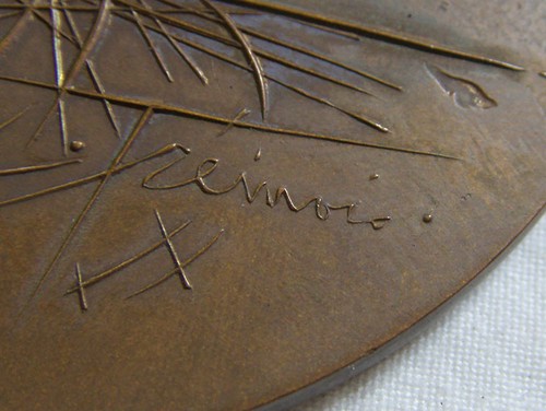 MED6351 - Medal Railways Connection Paris Côte D'Azur By Tremois 1969 - Picture 3 of 4