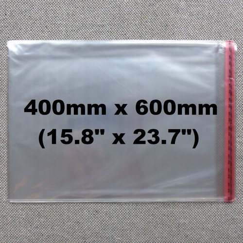 CLEAR CELLOPHANE CELLO BAGS SELF PEEL SEAL FOR CARD SWEET PARTY GIFT LARGE SMALL - Picture 127 of 134