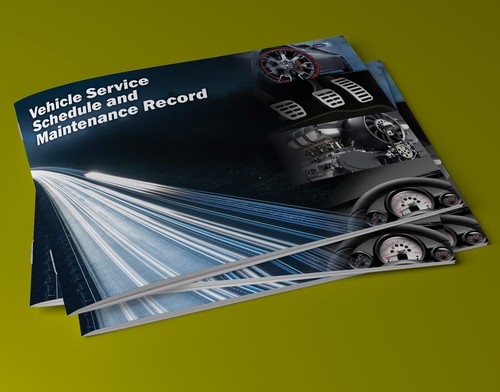 New Blank Car Service History Books Maintenance Record any Make & Model - 第 1/5 張圖片