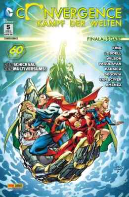   CONVERGENCE KAMPF DER WELTEN #5, Panini Comics/DC Comics 2016 COMICHEFT NEU