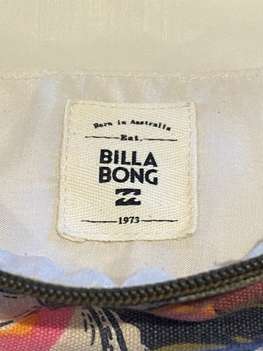 BILLABONG Women’s BELT BAG/Fanny Pack ZIP Muted Floral COTTON Adjustable EUC - Picture 8 of 14