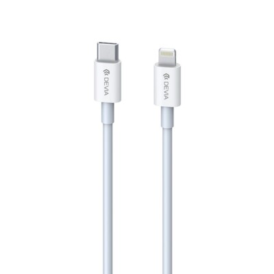 Devia Ladekabel Datenkabel PD USB-C - 8-Pin 1m 20W Handy Für Apple iPhone