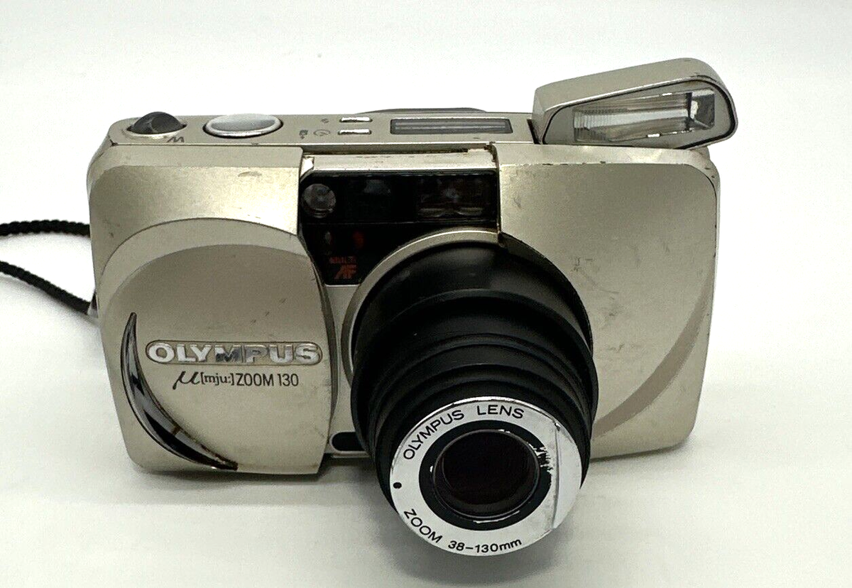 Olympus mju μ zoom 130 Point & Shoot 35mm Film Camera JAPAN #8267