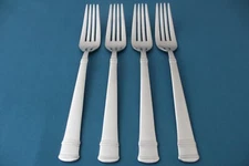 4 Dinner Forks Oneida TIRAMISU 18/10 Stainless Vietnam 8"