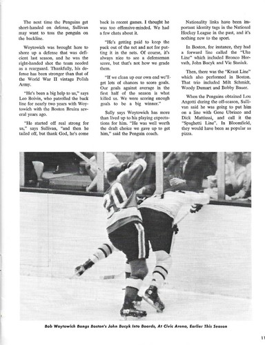 Rare Vintage Pittsburgh Penguins 1968-69 Game Program (NHL) - Picture 5 of 9