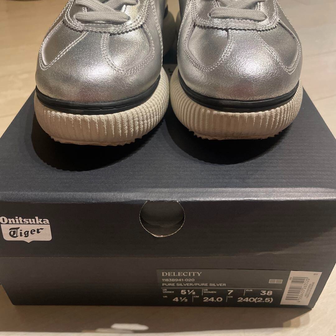Onitsuka Tiger DELECITY 1183B941 020 PURE SILVER sneaker shoes
