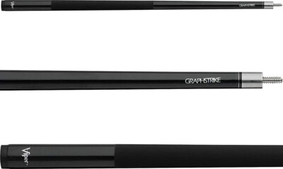 Viper Graphstrike Fiberglass Graphite Composite Billiard/Pool Cue, 57-Inch