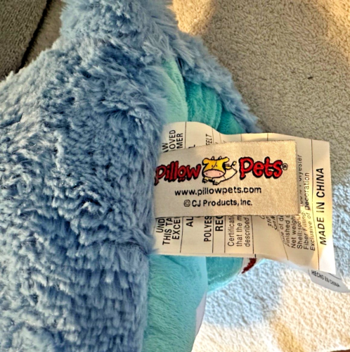 "Almohada Stitch Mascotas Disney Lilo & Stitch Peluche Juguete Azul 13""x13""x8""" - Imagen 7 de 10