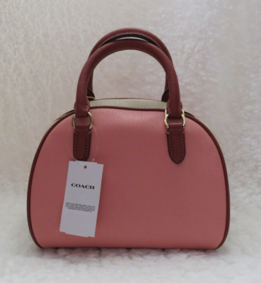 Coach Colorblock Sydney Satchel (Candy Pink) - NWT (CC784) | eBay