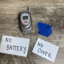 Audiovox CDM-8610VM Single SIM Dual Display Virgin Mobile Cellular Flip Phone