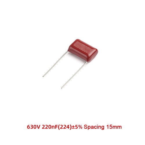 10 piezas condensador de película de polipropileno metalizado 400V 630V 10-680NF CBB condensadores - Imagen 25 de 30