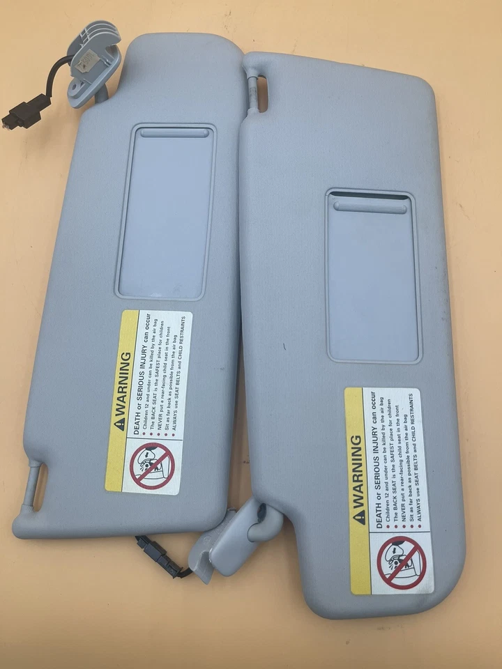 2012-2020 Volkswagen Left Driver and Right Passenger set Sun Visor OEM - Image 4 of 4