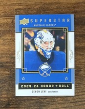 2023-24 Upper Deck Honor Roll #HR58 Devon Levi Rookie Buffalo Sabres