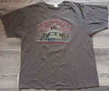 Gettysburg Bike Week 2013 Hot Leathers Mens 2XL Gray T Shirt Pennsylvania Biker
