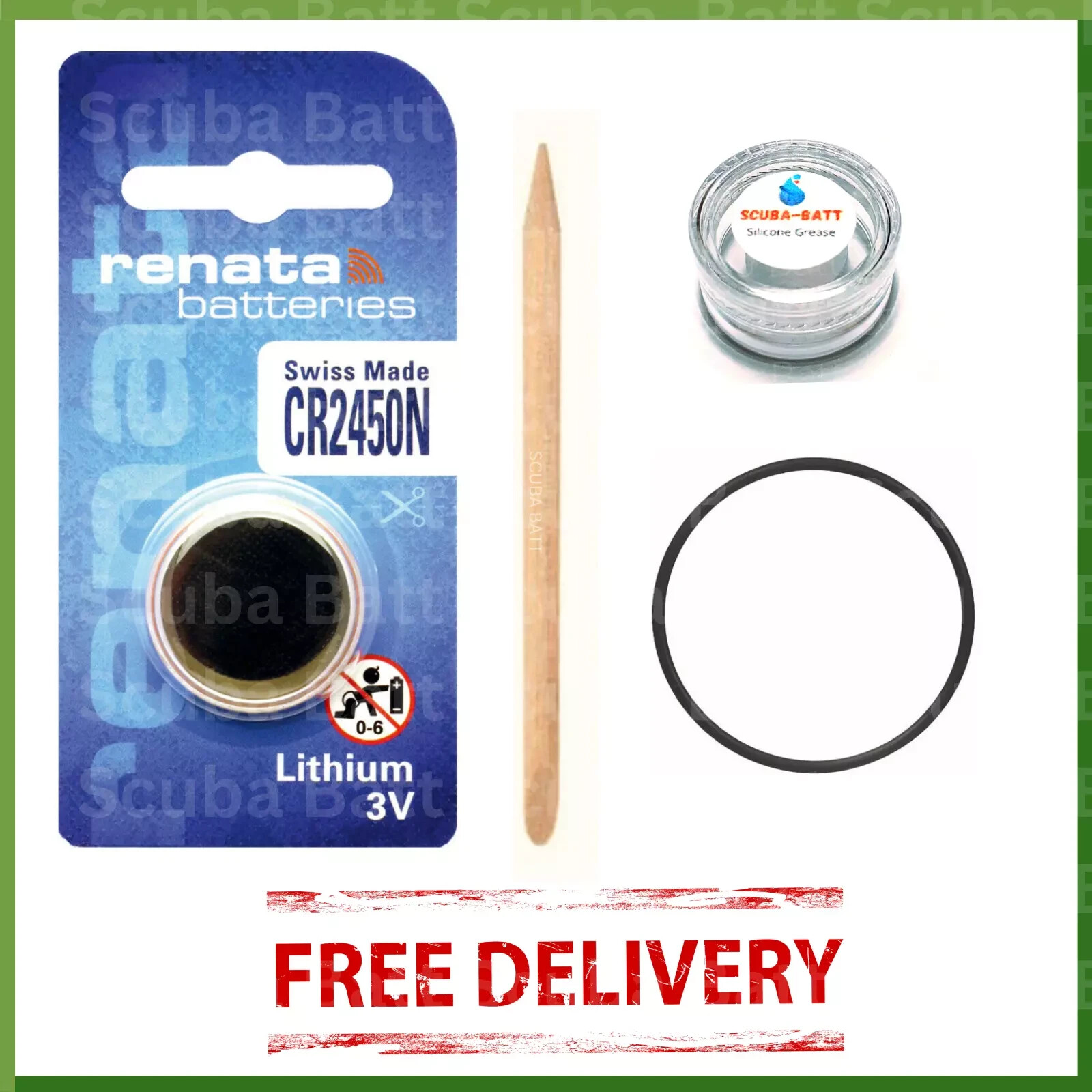Battery Replacement Kit For Suunto C8 Dive Computer Fast Free P&P