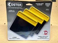 Coster Steel Body Filler Spreaders 3 Pack 4