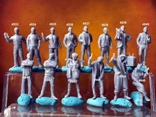 1:64 Figures  - For Dioramas Miniature Figures 164 Fig Lot 665 Doublegdiecast