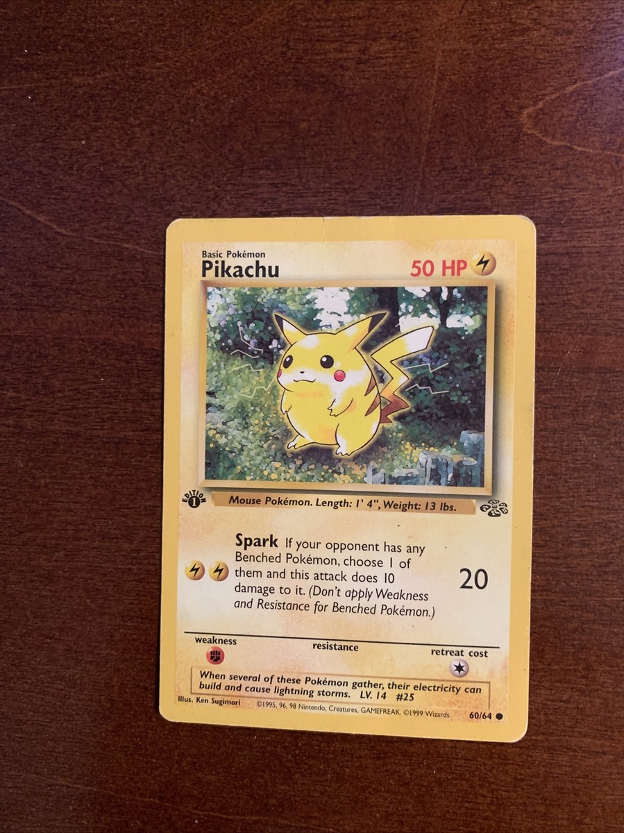 Pokémon TCG Pikachu Wizards of the Coast Stamped Promo