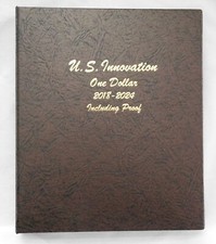 New Dansco Album For Innovation Dollar Coins w Proofs 2018-2024 8188 Archival