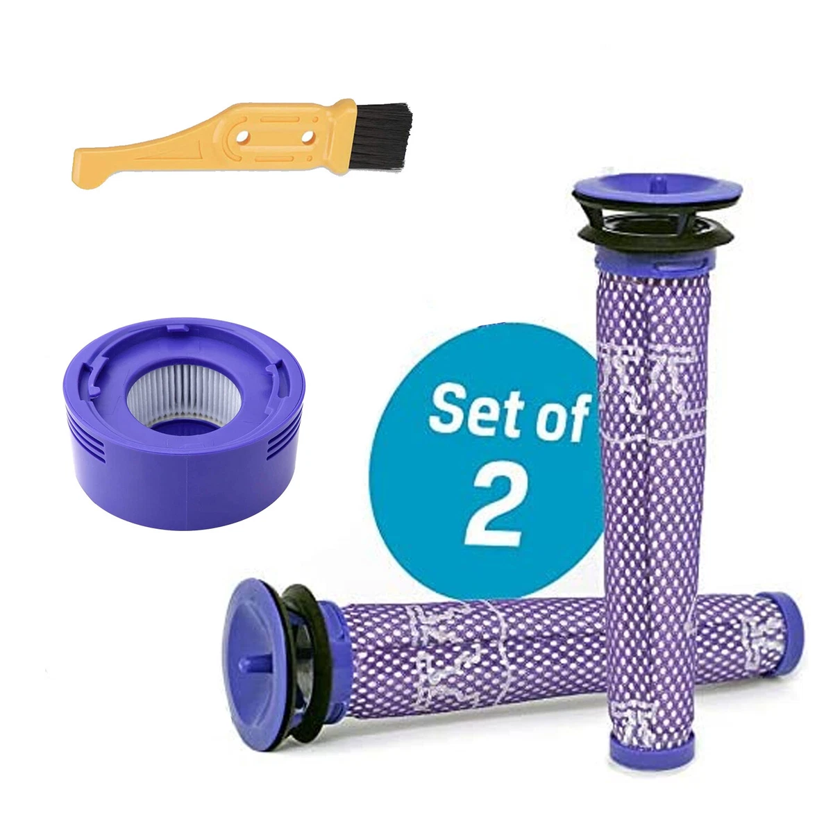 Pre Filter + HEPA Post-Filter kit for Dyson V7 V8 Vacuum