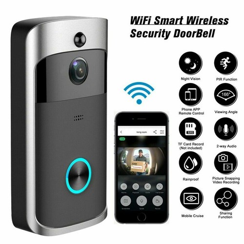 Video Doorbell HD Video Wireless Doorbell Advanced Motion Detection Camera( - Afbeelding 12 van 14